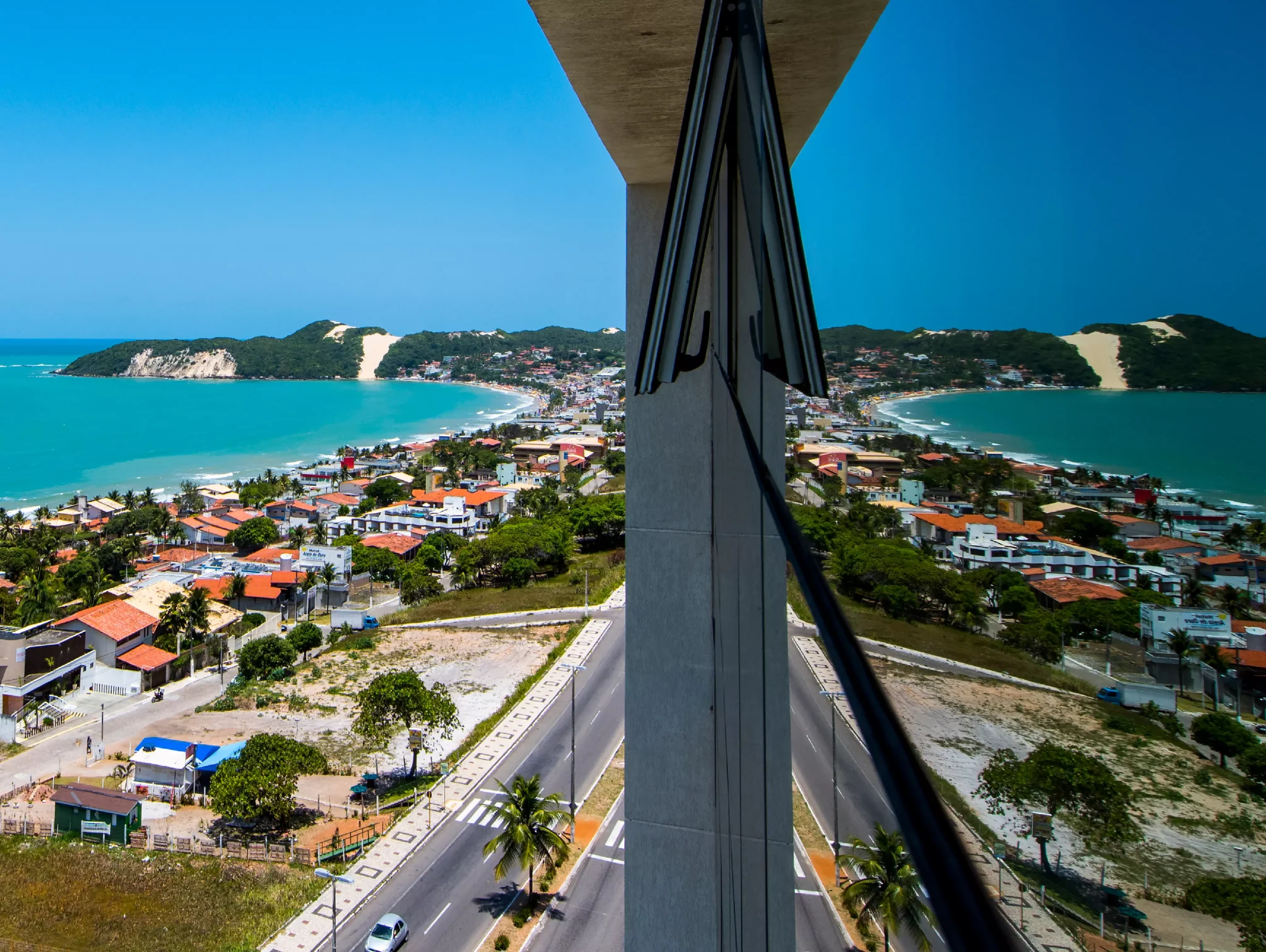 Vista do Quarto Superior - Hotéis em Natal