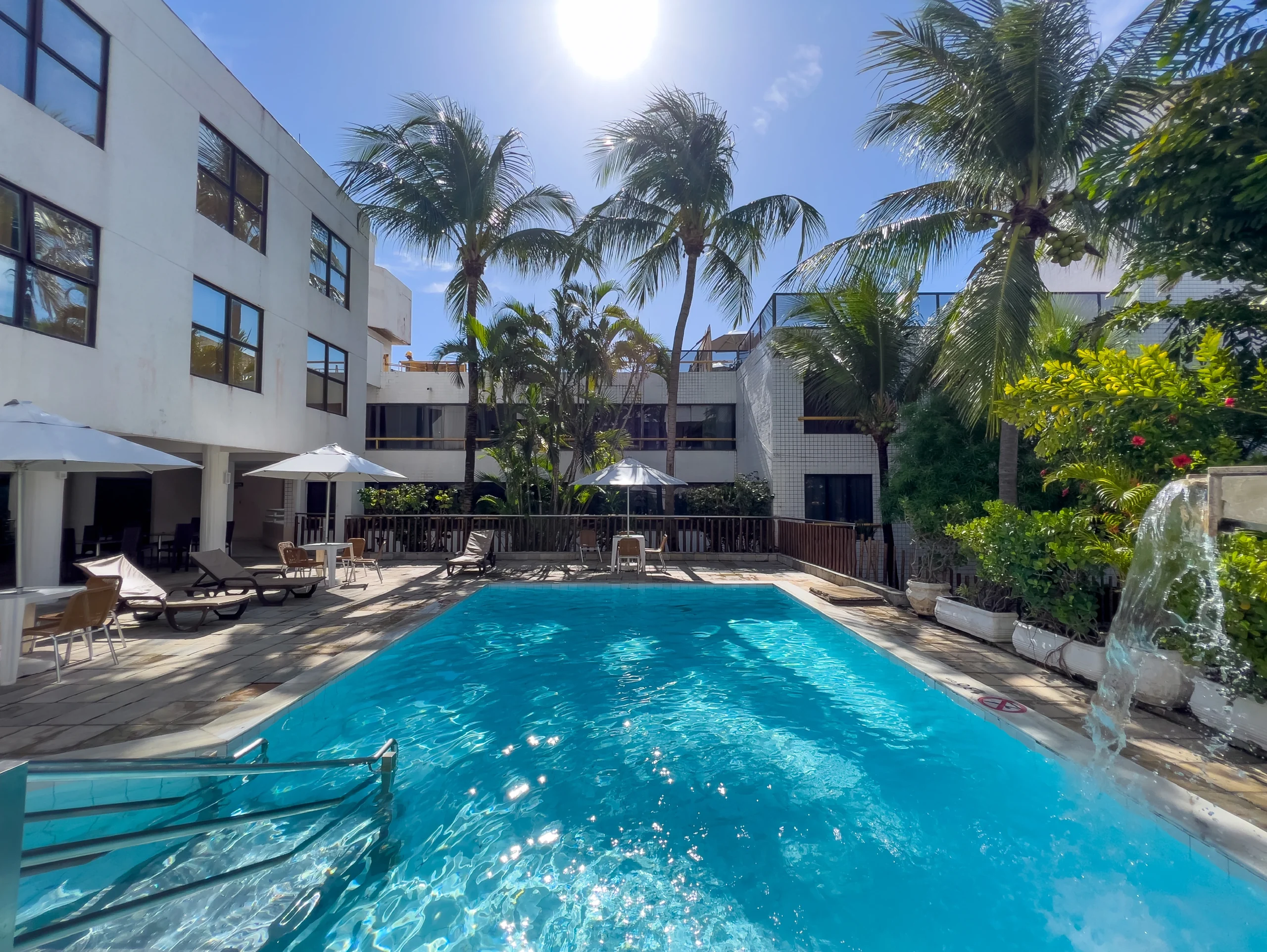 Piscina Central - Hotéis em Natal