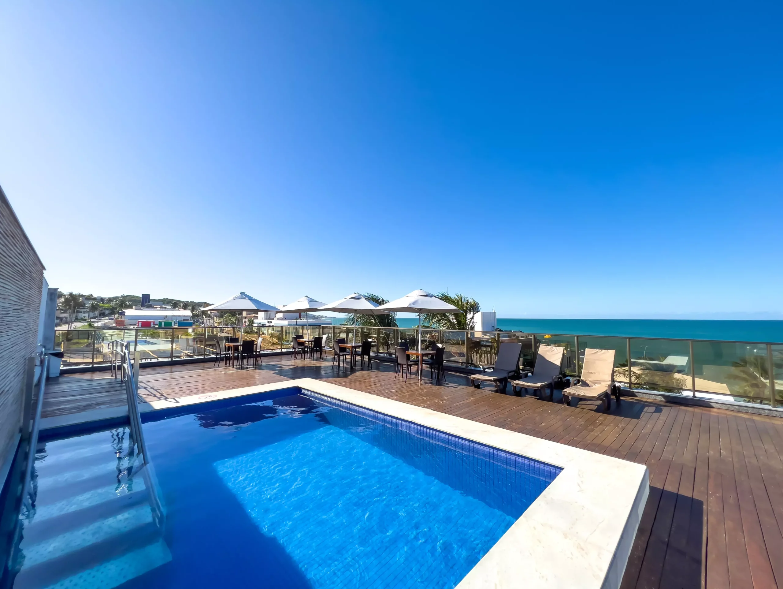 Piscina Terraço Atlântico - Hotéis em Natal