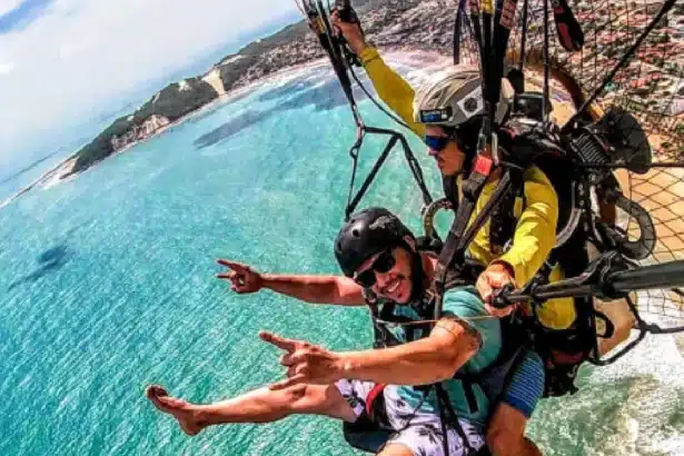 Voos de Parapente e Paramotor em Natal - Saraiva Adventura