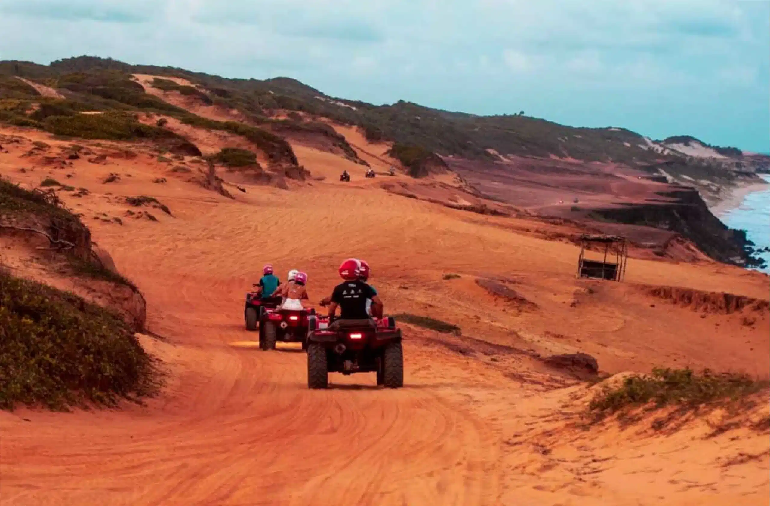 Passeio de quadriciclo em Natal - Foto Abrace Pipa